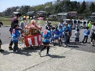 春のお祭り